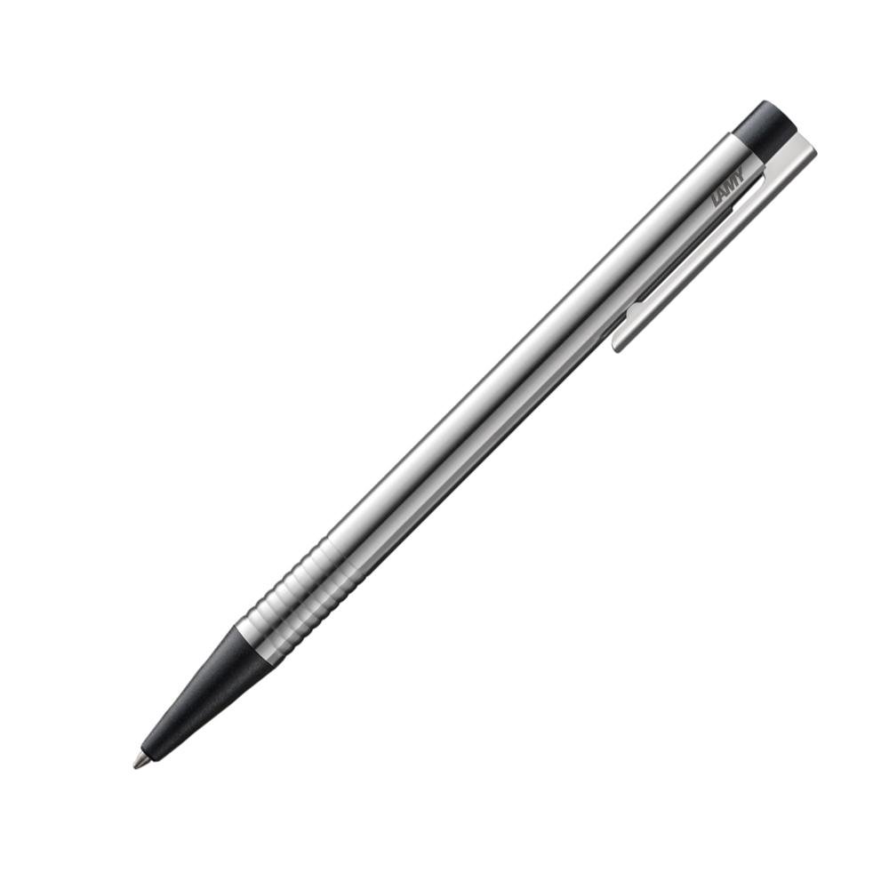 LAMY Stainless Steel Matte Ballpoint Pen with Logo - Premium Writing Instrument for Office, School & Everyday Use