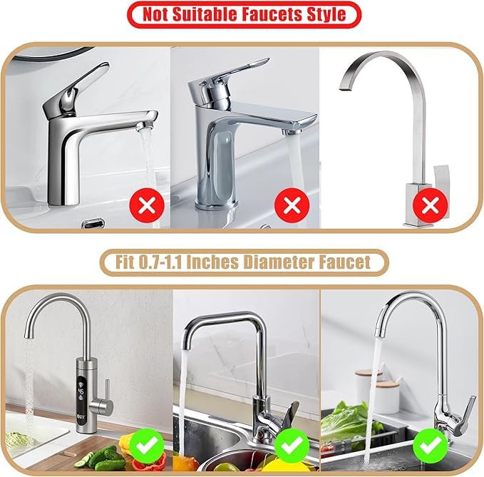 Stainless Steel Kitchen Sink Soap Holder & Sponge Rack - Rustproof Faucet Mount Organizer for Dish Soap, Sponges & Brushes | Perfect for Small Spaces, RV Sinks & Clutter-Free Kitchen Countertops