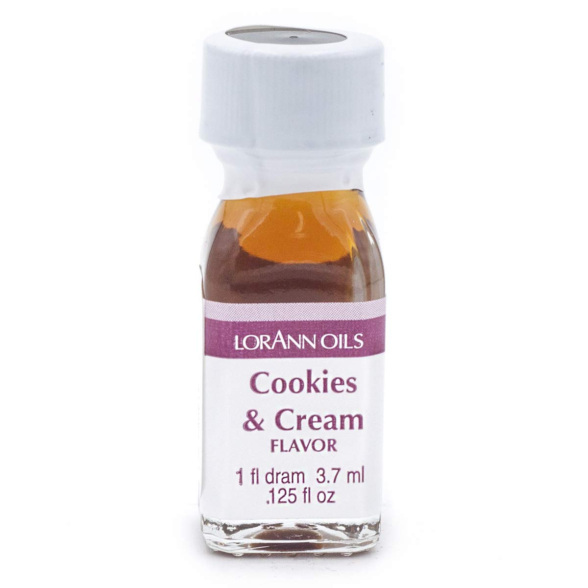 LorAnn Oils Super Strength Flavoring - Bold Natural Flavors 4X Stronger Than Extracts - Perfect for Candy Making, Baking, Hard Candy, Cookies & Cream - Pack of 2 (0.125 fl oz) - Ideal for DIY Desserts, Homemade Treats & Gourmet Cooking