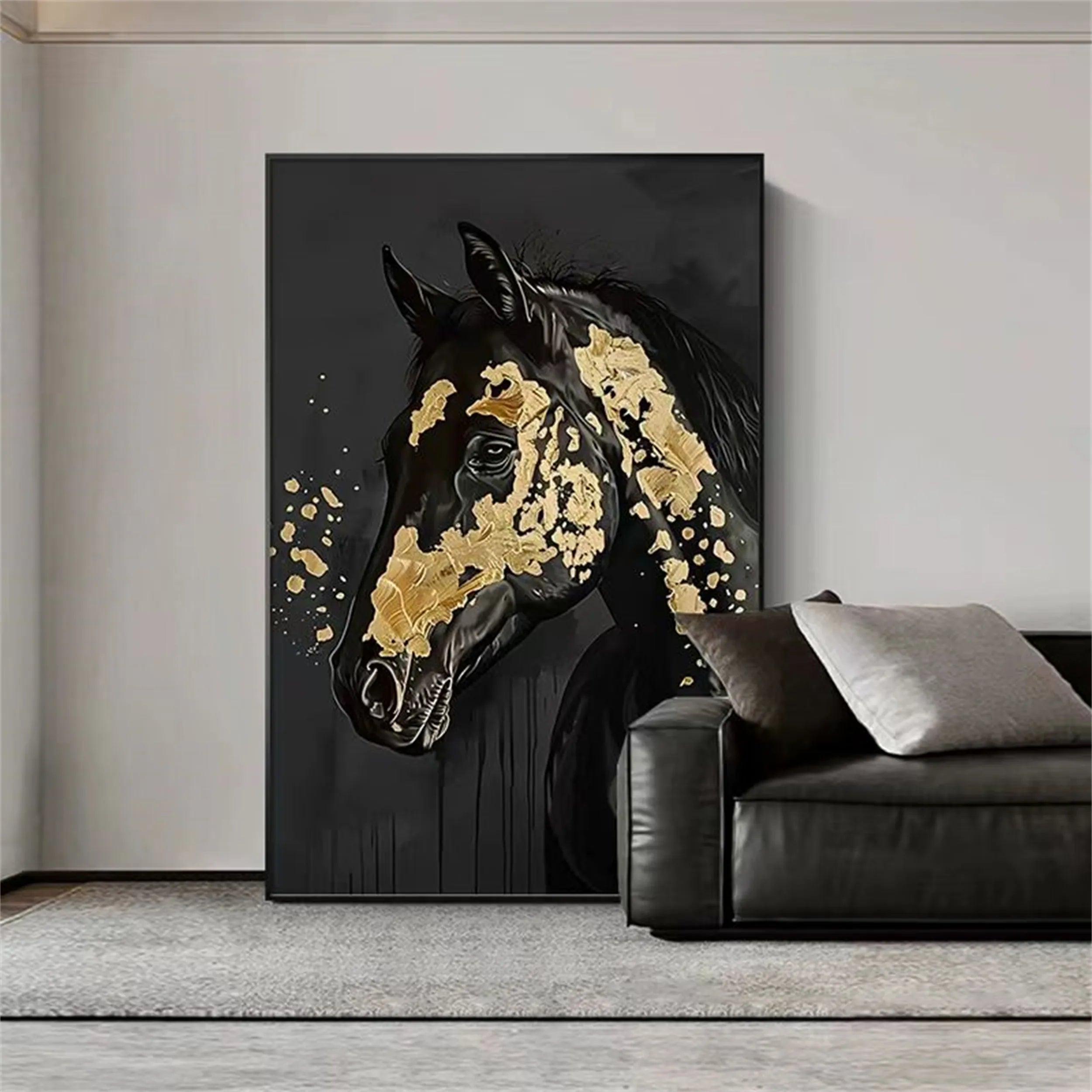 Animal Art Painting #AP038 - Handmade Canvas Wall Decor for Living Room, Bedroom & Office - Perfect Gift for Pet Lovers & Home Decor