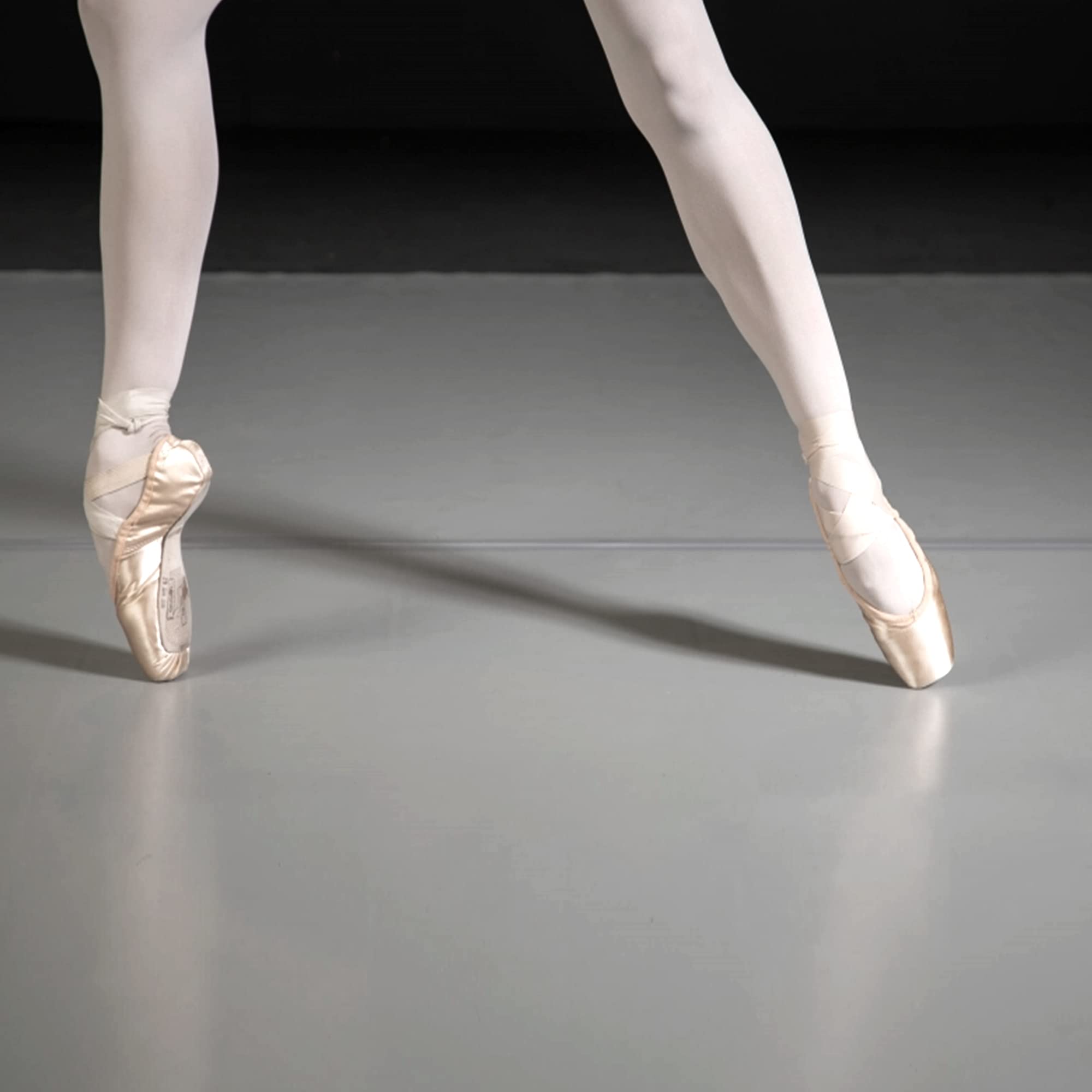 1.2mm Thick Reversible Low-Reflection Vinyl Marley Dance Floor Roll - Ideal for Practice, Performance, and Studio Use
