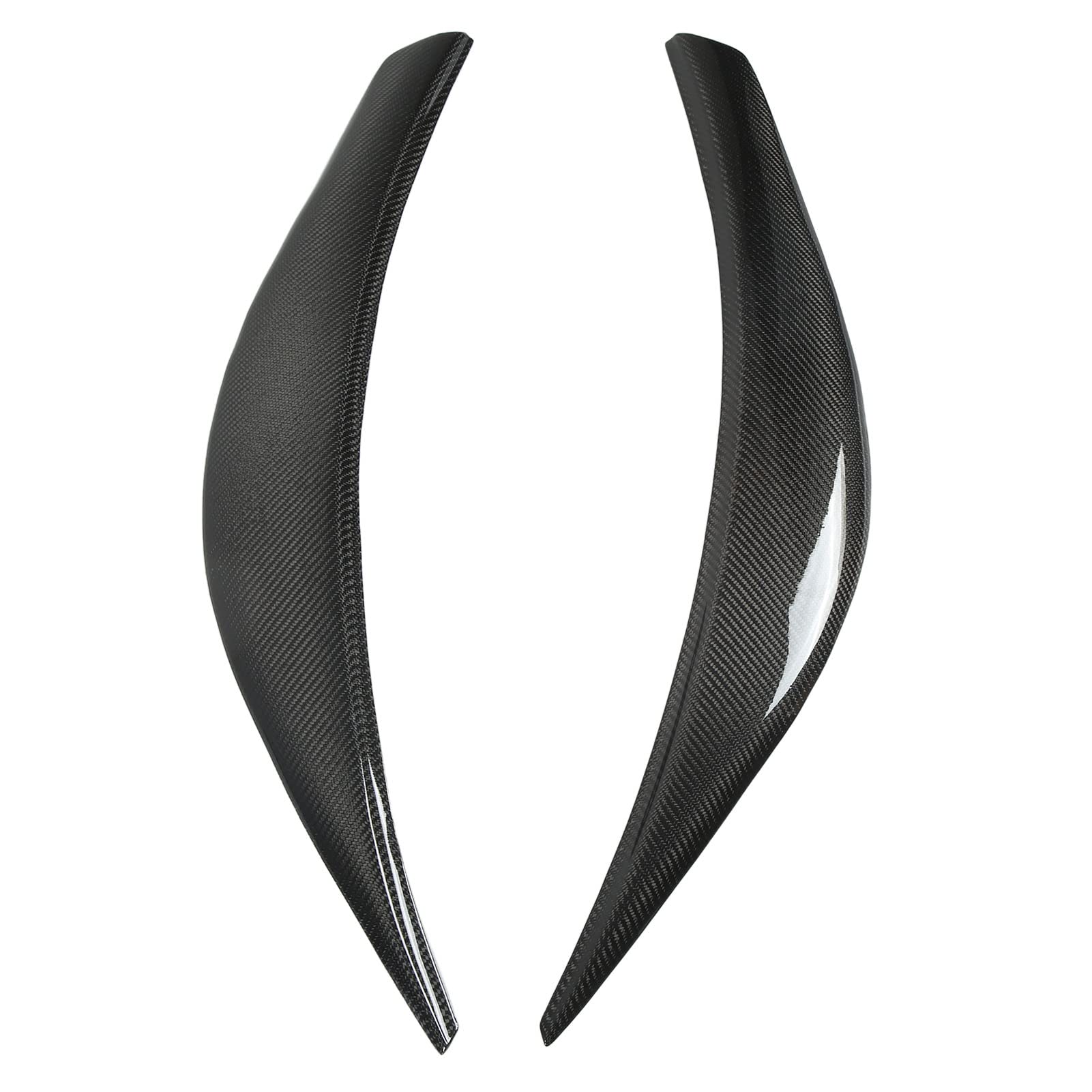Carbon Fiber Headlight Eyebrow Cover for Hyundai Veloster 2011-2017 - Durable & Stylish Upgrade - Perfect for Car Enthusiasts & Custom Builds