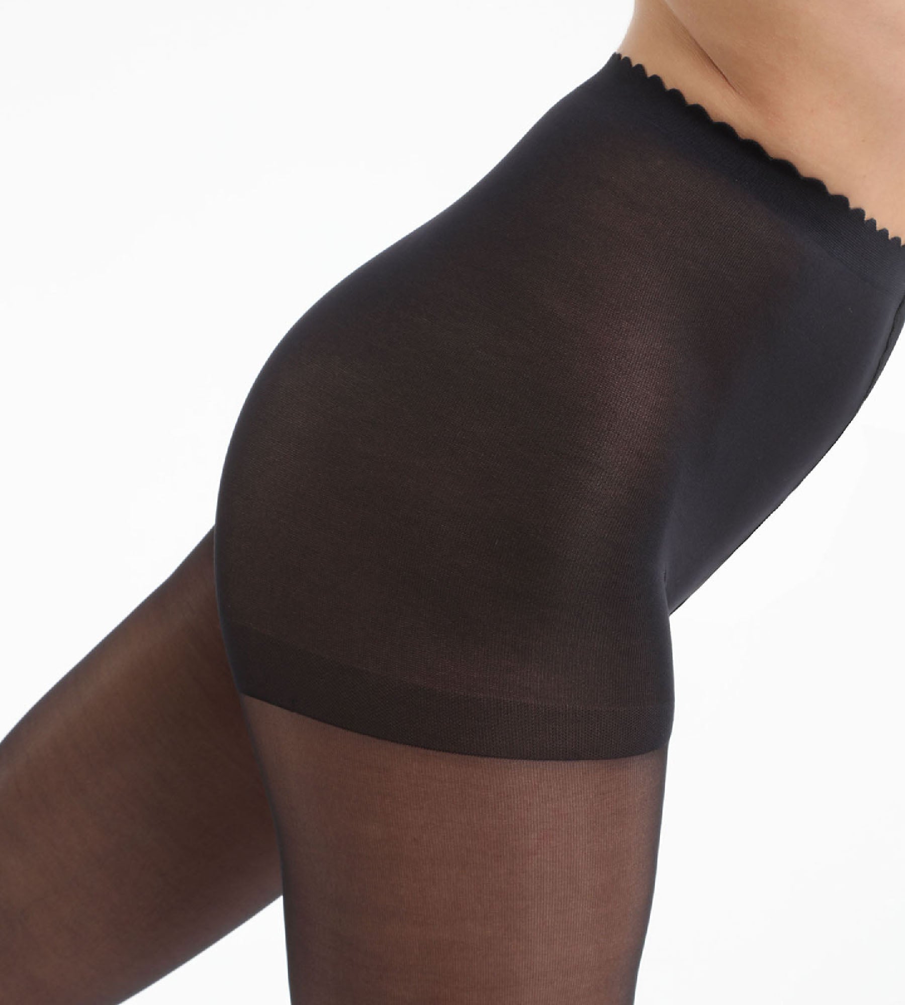 Black 20D Absolute Resist Body Touch Tights - Ultra Soft & Durable for Everyday Wear, Yoga, and Office Outfits