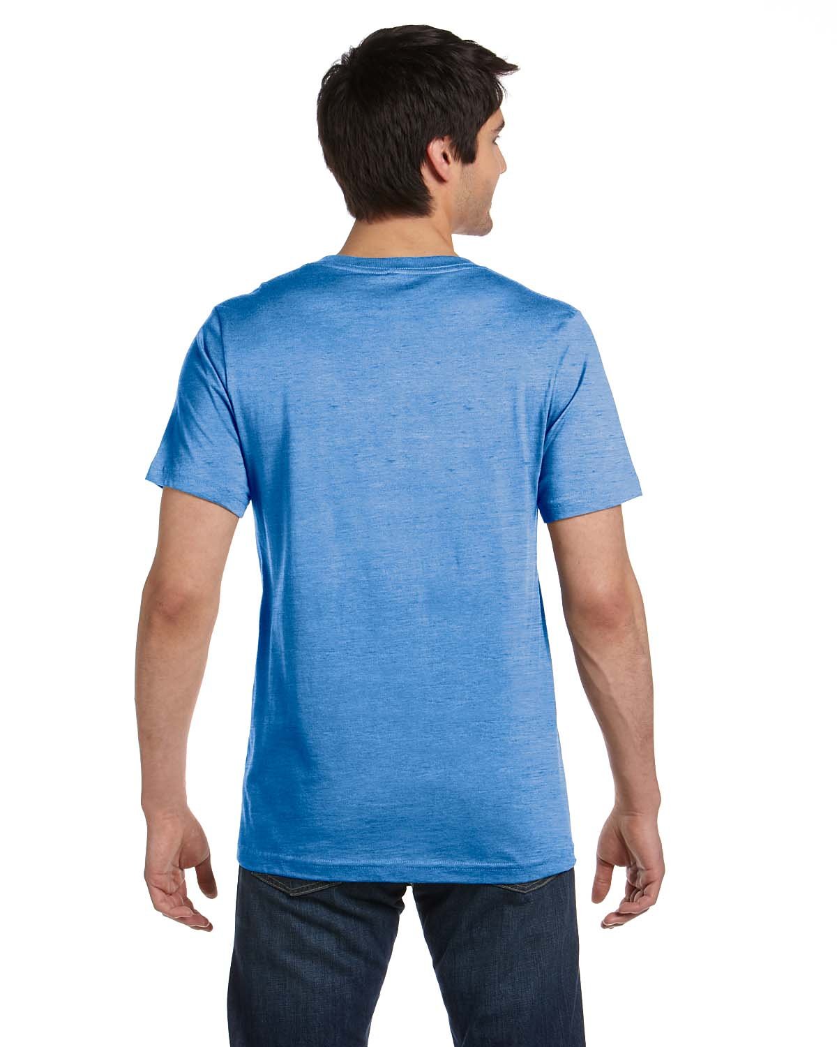 Bella + Canvas 3655C Unisex Soft Textured Jersey V-Neck T-Shirt - Comfortable Casual Tee for Men & Women - Perfect for Everyday Wear, Gym, and Outfits