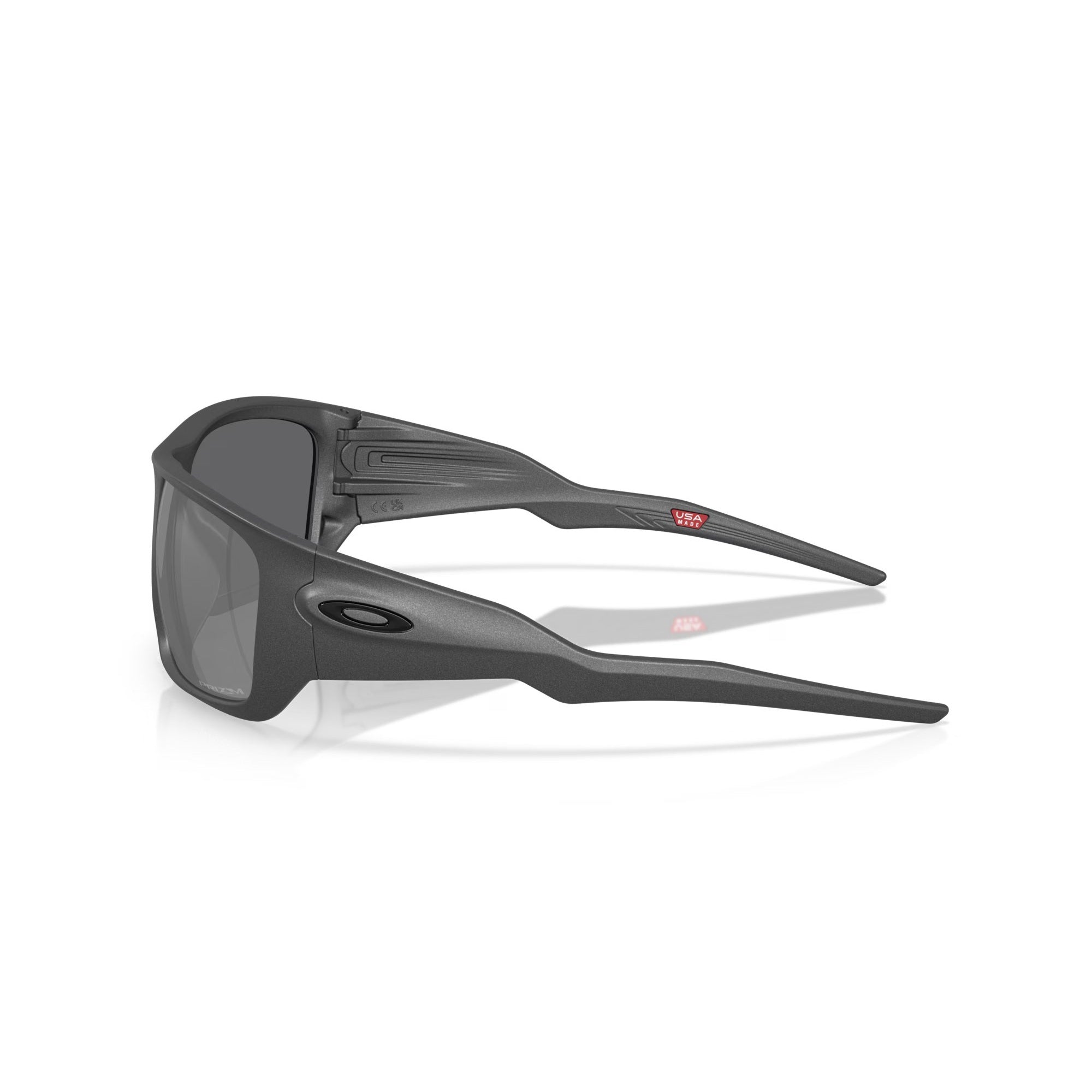 Oakley Masseter Steel Sunglasses - Polarized UV Protection for Men & Women - Perfect for Running, Cycling & Outdoor Sports