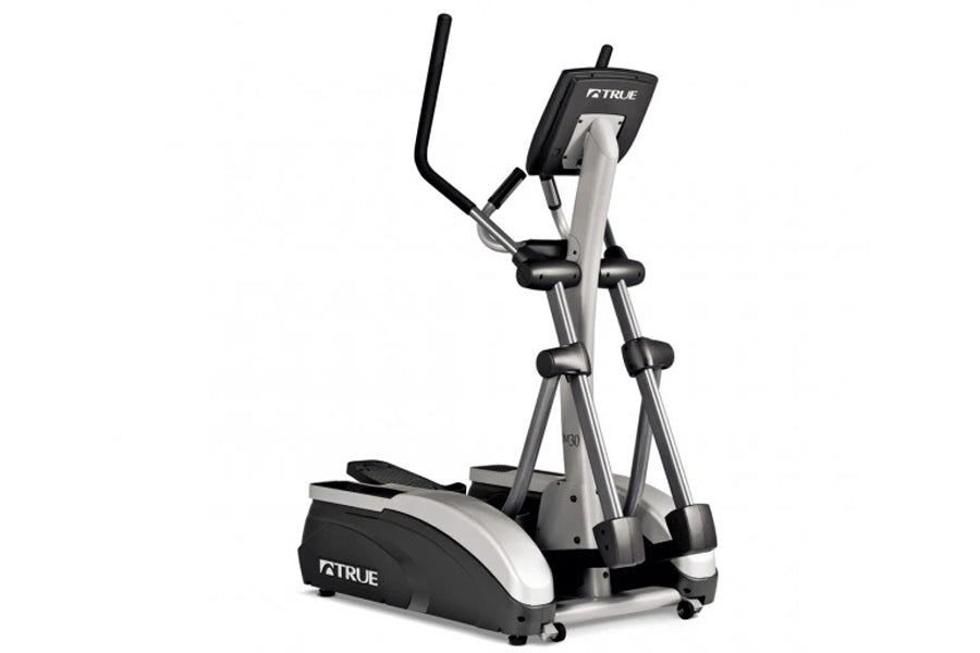 TRUE M30 Elliptical Machine - Low Impact Cardio Trainer for Home Gym, Full Body Workout Equipment with LCD Monitor | Perfect for Small Spaces & Apartment Fitness