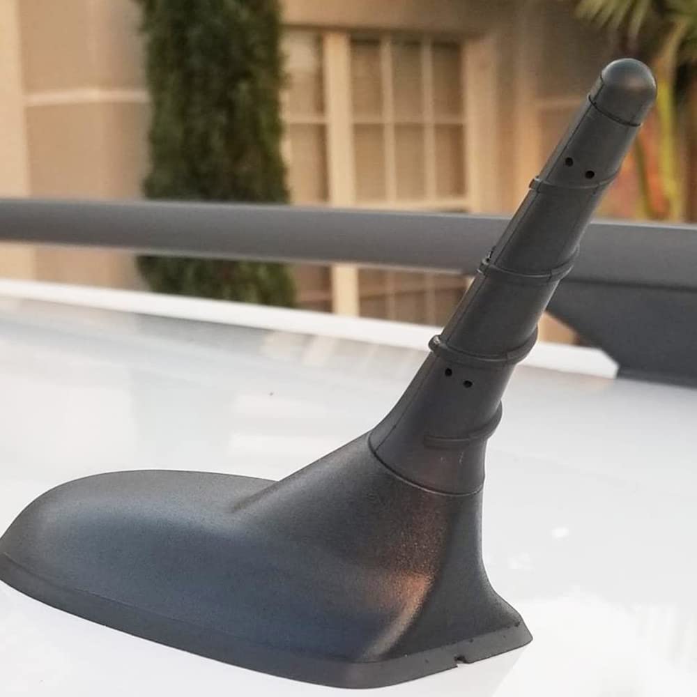 KSaAuto 3.2 Inch Car Antenna Replacement for 2011-2025 Jeep Cherokee Grand Cherokee Compass Renegade, Chrysler 200, Fiat 500 - Compatible with OEM Part Numbers 68297936AA 5091100AA 5091100AB - Perfect for Off-Roading and Daily Commuting