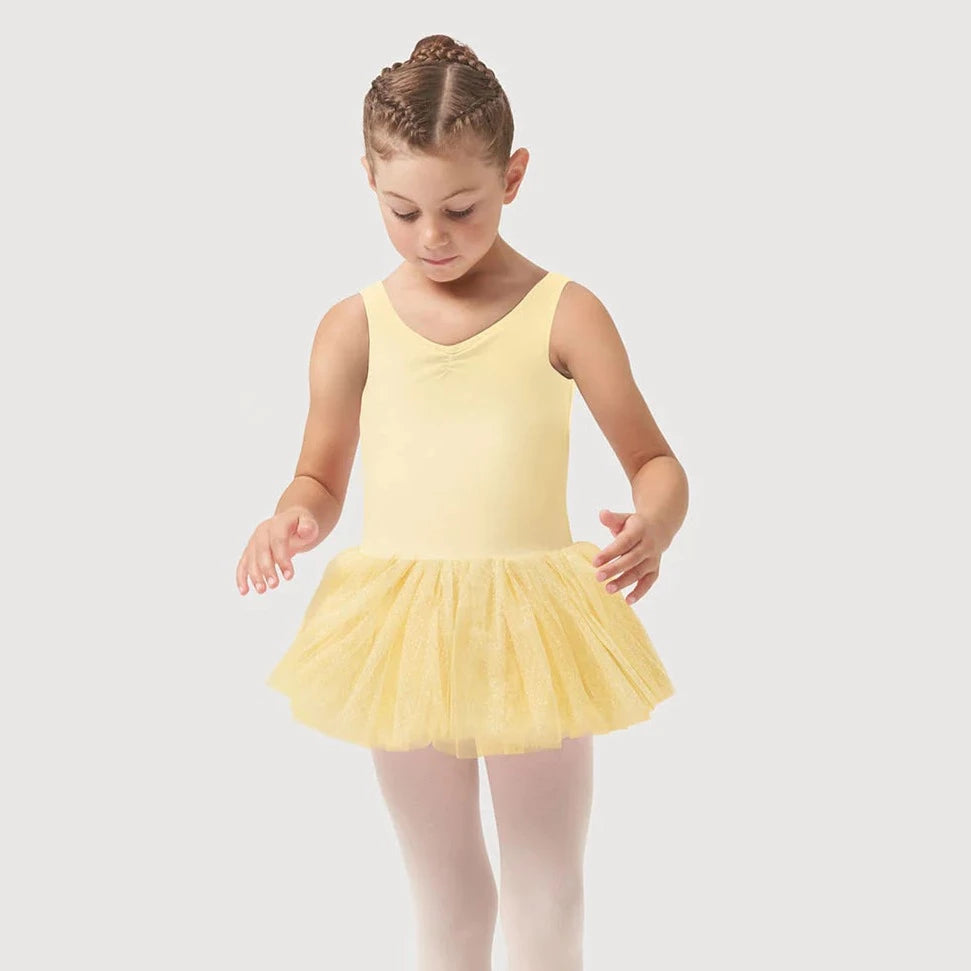 Bloch Sunshine Glitter Tutu Dress for Girls - Sparkly Ballet Skirt for Dance Recitals, Performances & Dress Up Play