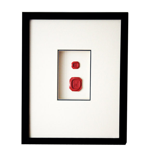 Elegant Vintage Framed Wax Seal Stamp for Wedding Invitations, Letters & DIY Crafts - Perfect for Calligraphy, Scrapbooking & Decorative Projects