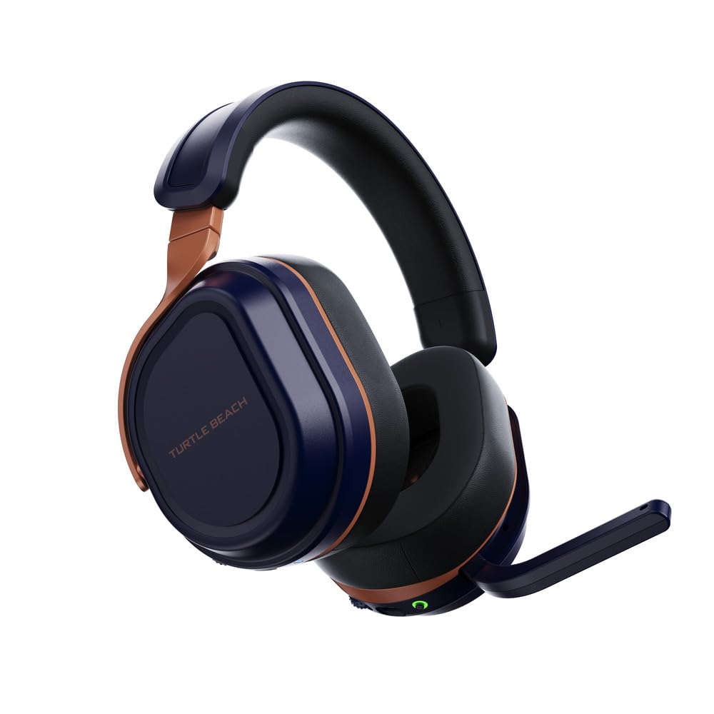 Turtle Beach Stealth 700 Gen 3 Wireless Gaming Headset for Xbox Series X|S, Xbox One, PC, PS5, Mobile – 60mm Speakers, AI Noise-Cancelling Mic, Bluetooth 5.0, 80-Hour Battery – Cobalt Blue – Perfect for Multiplatform Gaming, Streaming & Online Chat