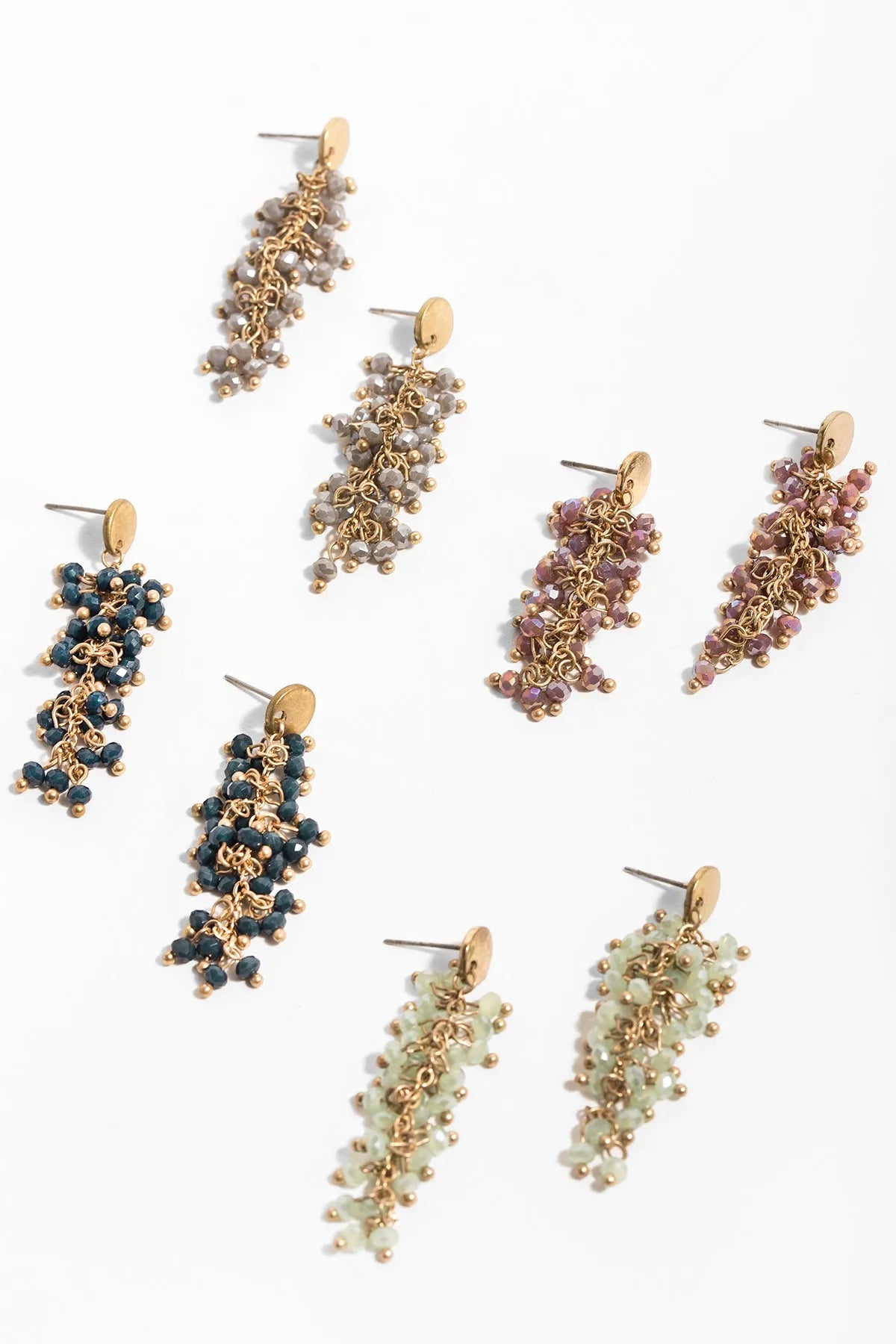 Floral Beaded Dangle Earrings for Women | Bohemian Handmade Jewelry | Perfect for Weddings, Parties & Everyday Wear