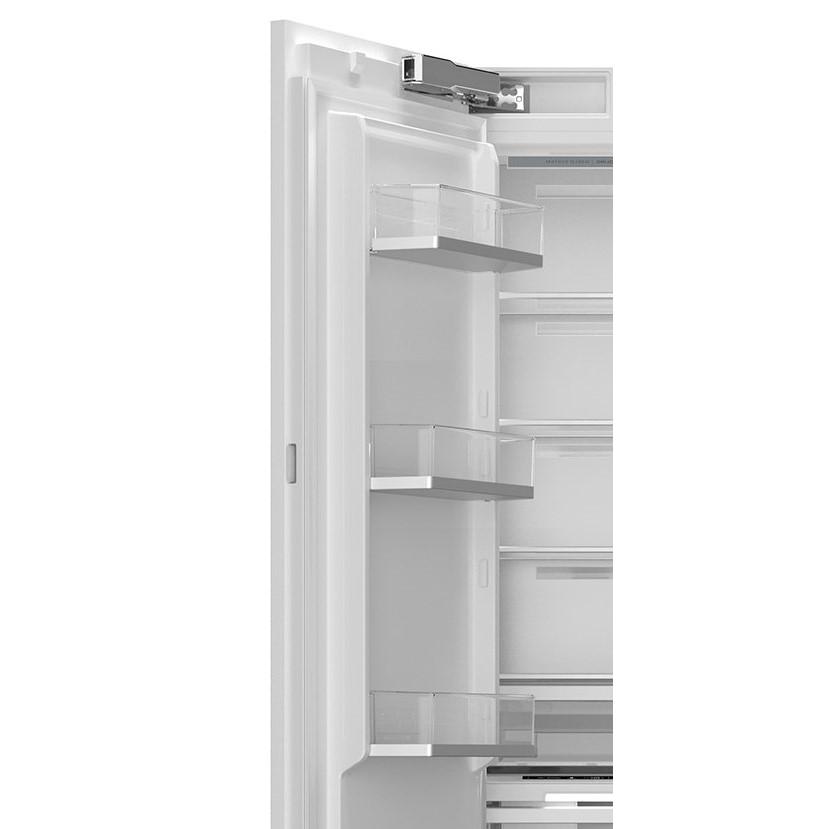 Bertazzoni 18.6 cu. ft Stainless Steel Upright Freezer REF18FCBIPLV - Energy Efficient, Large Capacity Freezer for Home, Restaurant & Commercial Use