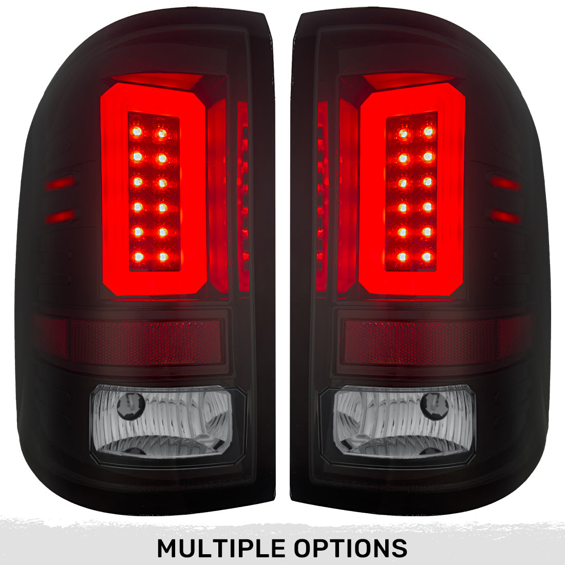 GMC Sierra 1500 2016-2018 LED Tail Lights - OEM Style Replacement with OLED Technology - Multiple Lens Options for Enhanced Visibility & Style - Perfect for Off-Roading, Night Driving & Custom Truck Upgrades