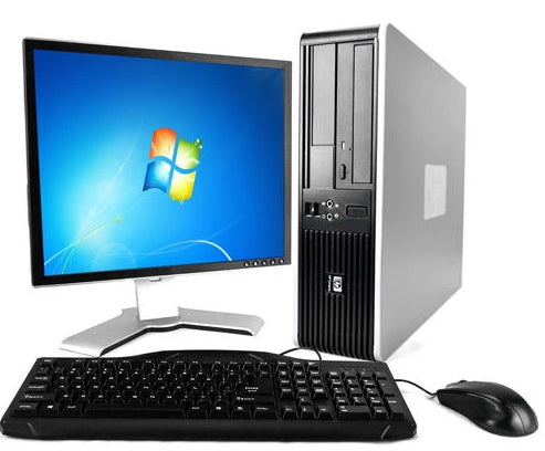 HP Compaq 6000 Pro SFF PC Desktop Computer - Intel Core 2 Duo 3GHz, 8GB RAM, 1TB HDD, DVD, Windows 10, 19