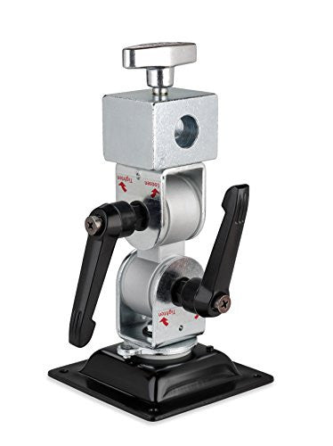 Kupo KG010412 Heavy Duty Monitor Arm with VESA Mount - Black | Adjustable Desk Mount for Computer Screens | Perfect for Home Office, Gaming & Workspace Setup