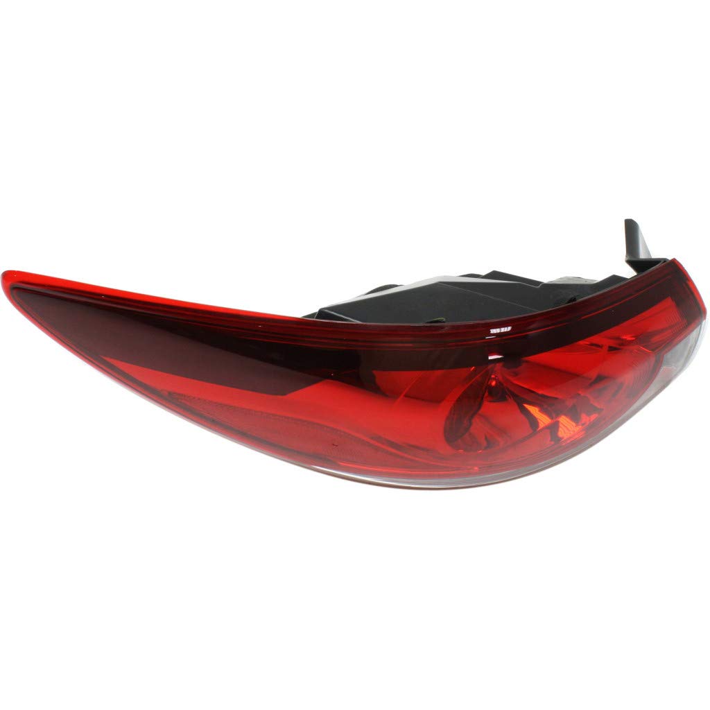 KarParts360 OEM Replacement Tail Light Assembly - Left Driver Side Compatible with 2014-2017 Mazda 6 (MA2804113/GJR951160A) - Includes Bulbs for Easy Installation | Perfect for Night Driving & Enhanced Vehicle Safety