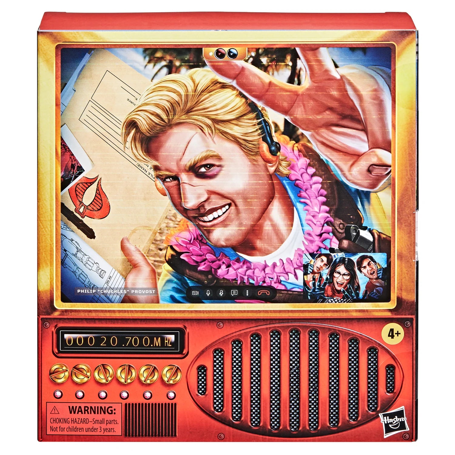 G.I. Joe Classified Series Philip Chuckles Provost Action Figure - Collectible Military Toy for Display & Play - Perfect for Fans, Collectors & Gift Giving