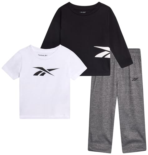 Black/White/Grey Heather
