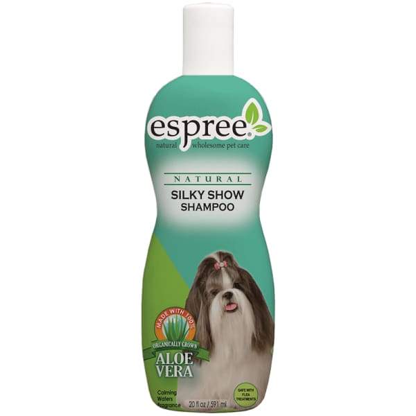 Espree Silky Show Shampoo for Dogs - 20oz Gentle Moisturizing Formula for Shiny Coat & Healthy Skin | Perfect for Bathing, Grooming & Show Preparation