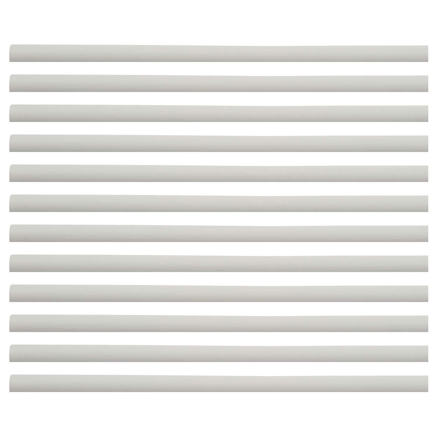 **Questech 1/2 x 12 Inch Quarter Round Tile Trim - Gray Matte Edge Trim for Shower, Kitchen Backsplash & Bathroom - Decorative Jolly Tile Liner Cap (12 Pack) - Perfect for Modern Home Renovations & DIY Projects**