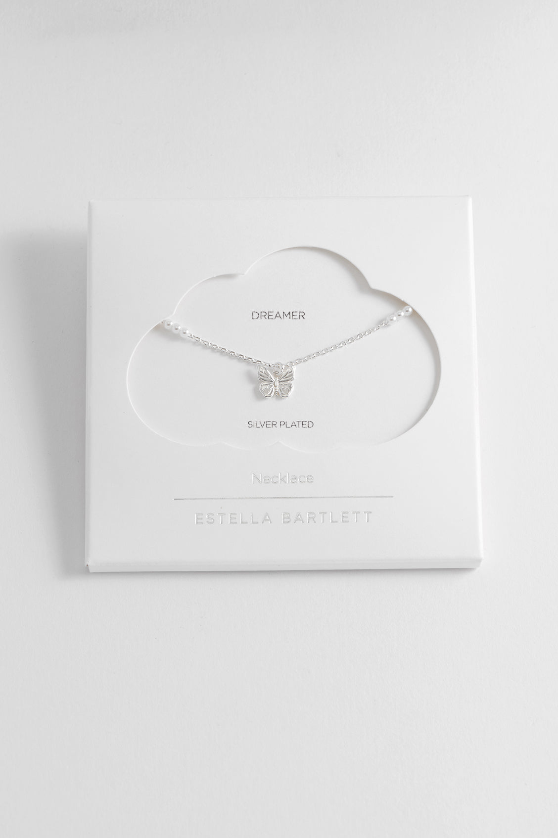 Elegant Pearl Butterfly Pendant Necklace for Women - 18K Gold Plated Jewelry Gift for Birthday, Anniversary & Valentine's Day - Perfect for Parties, Weddings & Special Occasions