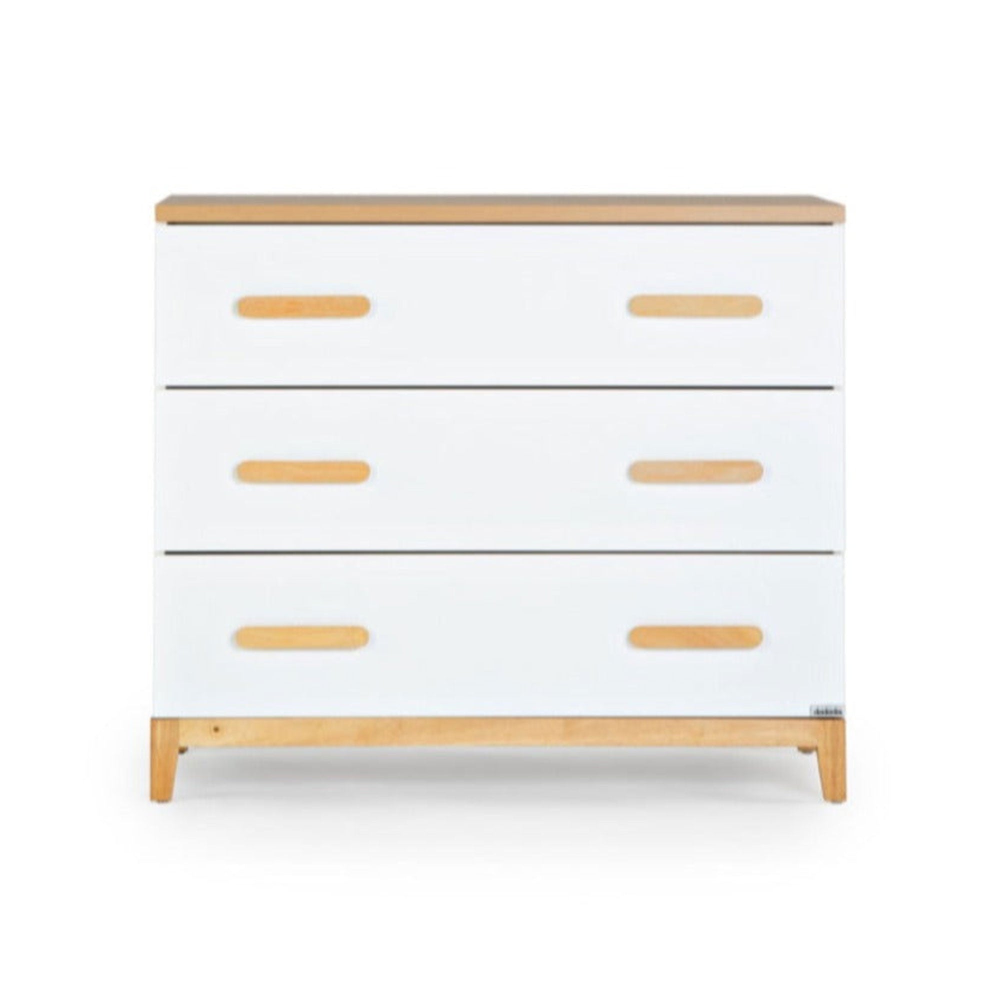 Lala Little 3 Drawer Dresser - Compact Wooden Chest for Nursery, Bedroom & Closet Organization | Perfect for Baby Clothes, Toys & Storage Needs