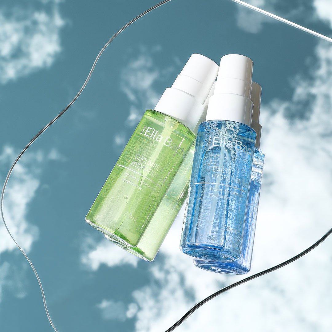 Daily Hydration Mist Duo Set - 2 Pack Refreshing Facial Spray for Dry Skin | On-The-Go Hydration for Office, Gym & Travel