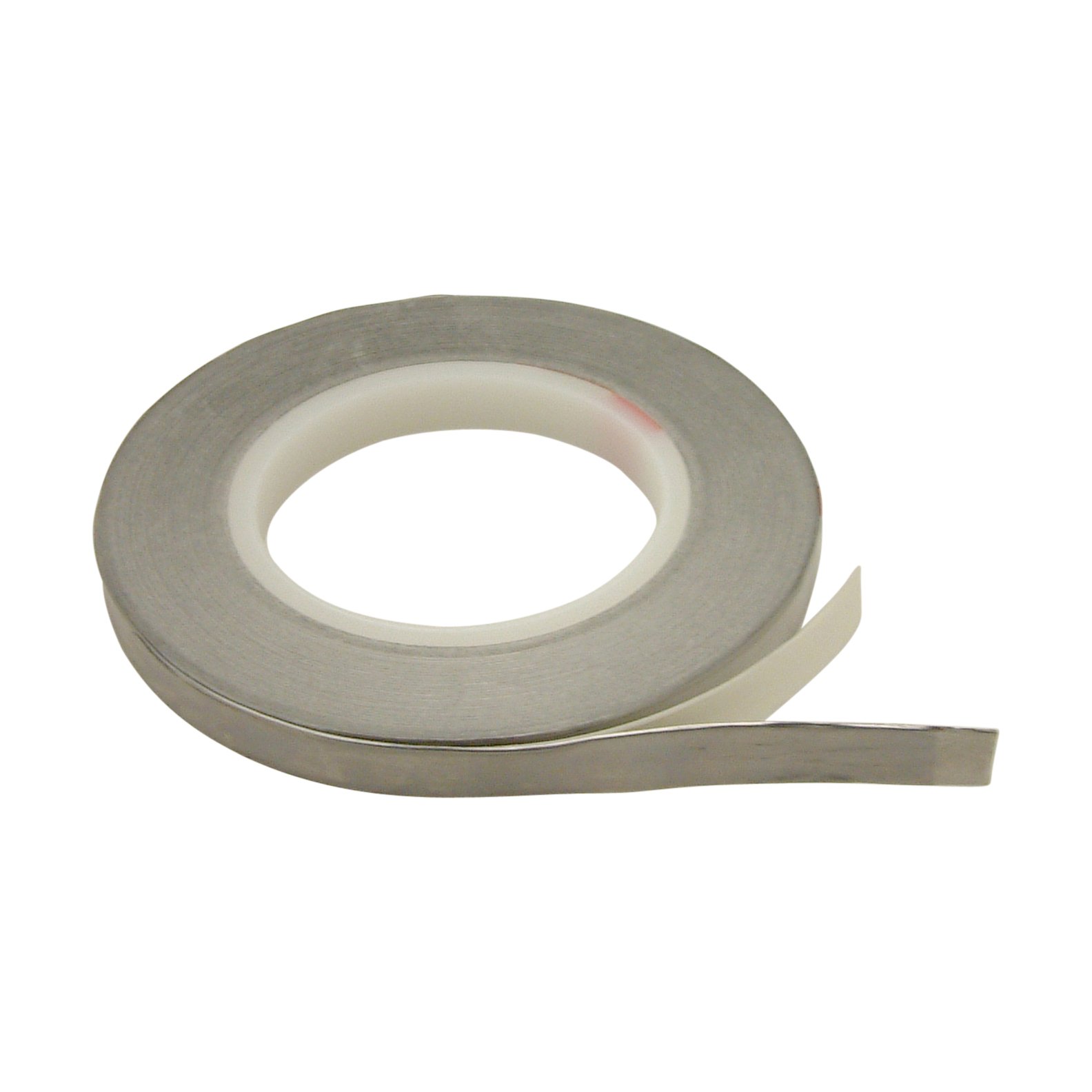 JVCC LF-5A Lead Foil Tape with Acrylic Adhesive - 1/2 Inch x 36 Yards Silver Roll | EMI Shielding, Radiation Protection for HVAC, Electrical & Medical Equipment