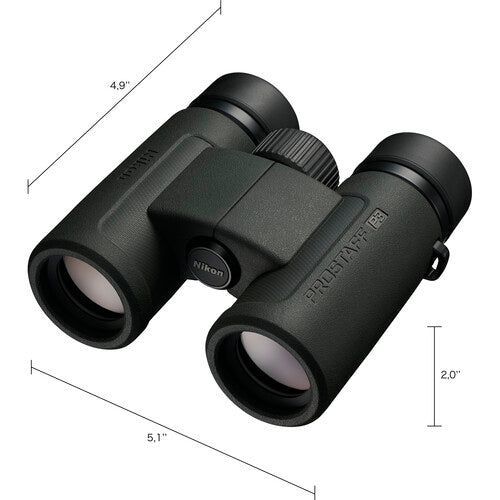 Nikon PROSTAFF P3 10x30 Binoculars - Compact & Lightweight for Bird Watching, Hiking, Travel & Outdoor Adventures