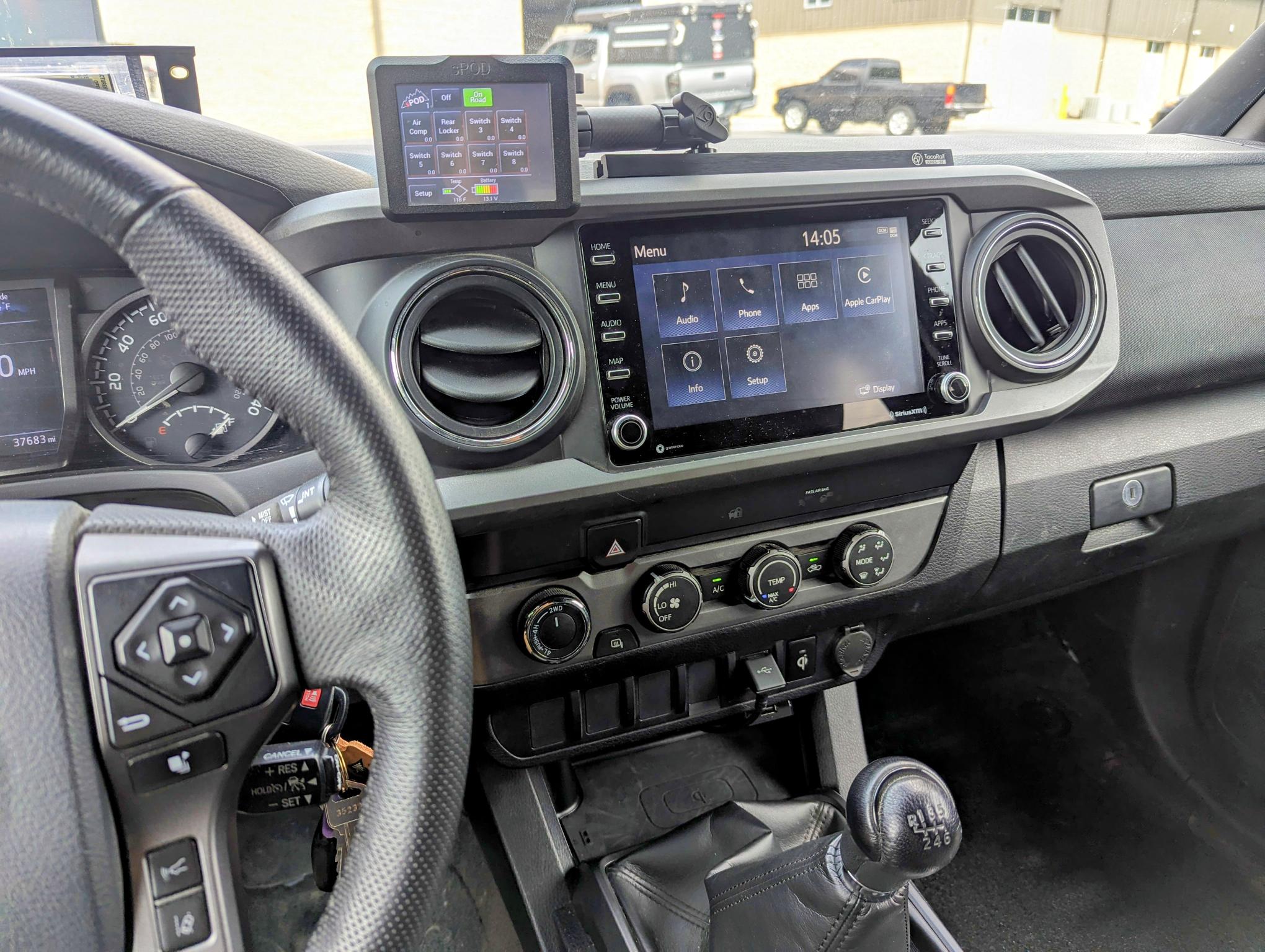 2020 Toyota Tacoma Flatbed Truck for Sale | Heavy Duty Work Truck with Durable Steel Bed | Perfect for Construction, Landscaping & Towing