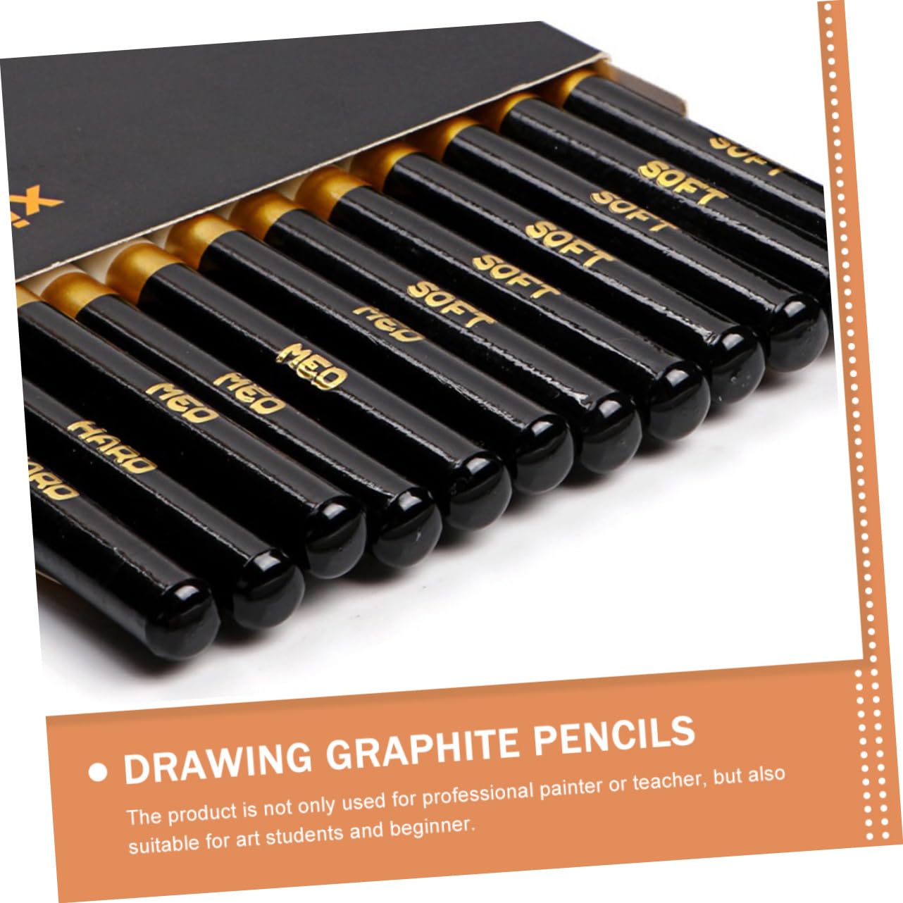 DIYEAH 48-Piece Sketch Pencil Set - Professional Drawing Pencils for Artists (Black & Colored Wooden Pencils) - Perfect for Sketching, Shading, and Art Projects