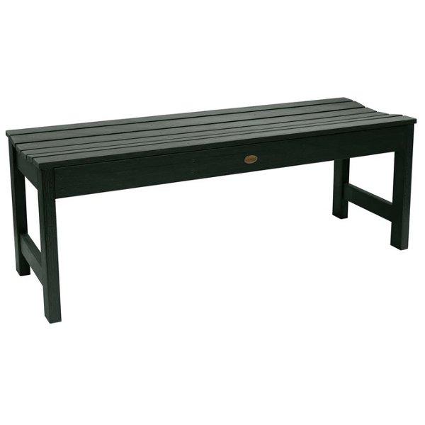 Lehigh Backless Synthetic Wood Picnic Bench - Durable Outdoor Dining Table for Patio, Garden & Park - Perfect for BBQs, Camping & Family Gatherings