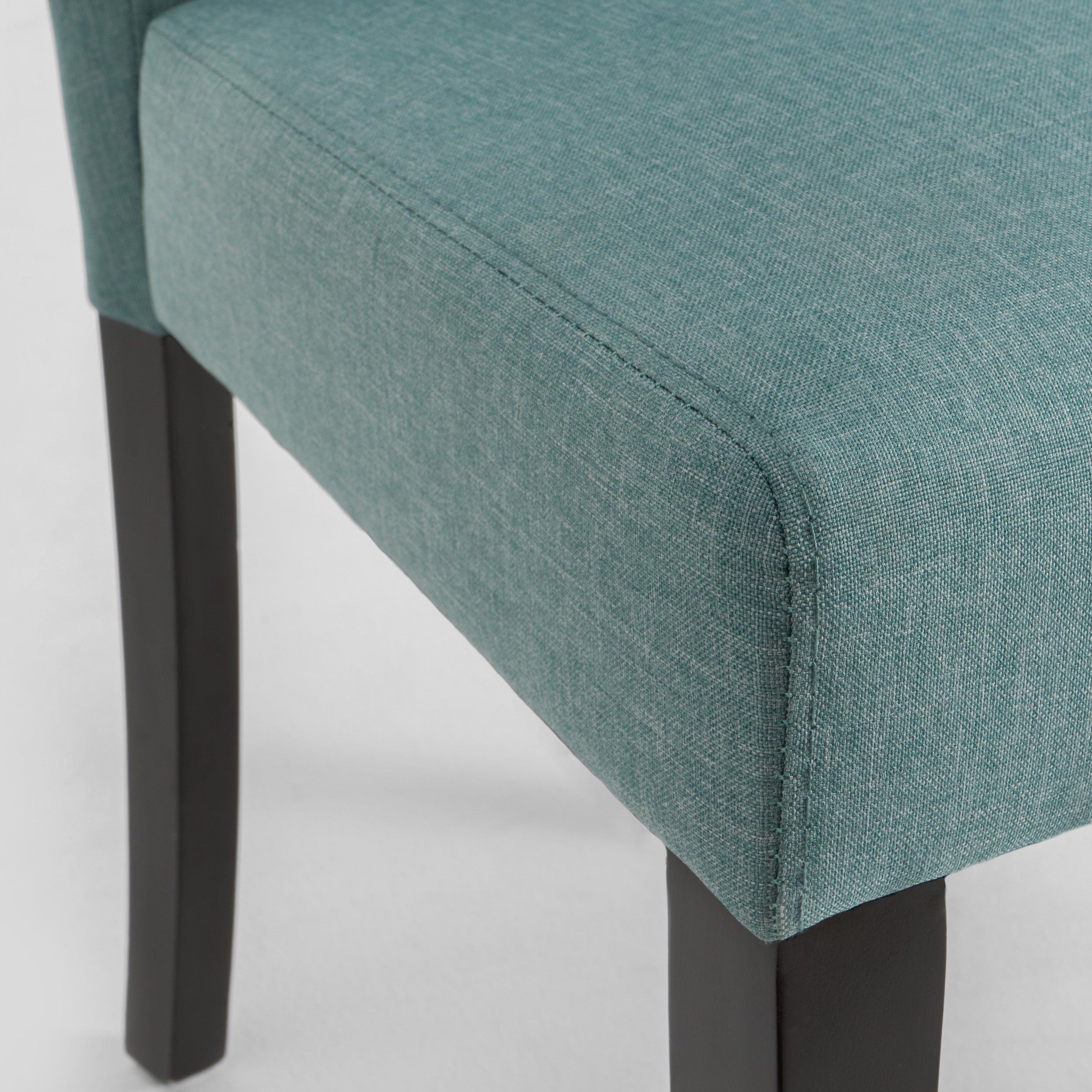Modern Dining Chairs Set of 2 - Comfortable Kitchen & Dining Room Chairs with Sturdy Metal Legs - Perfect for Home, Restaurant, and Office Use