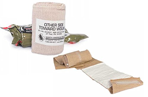Compact M-FAK Mini First Aid Kit for Law Enforcement - Includes CAT Tourniquet (Black) | Tactical Medical Supplies for Police, Military & Outdoor Emergencies