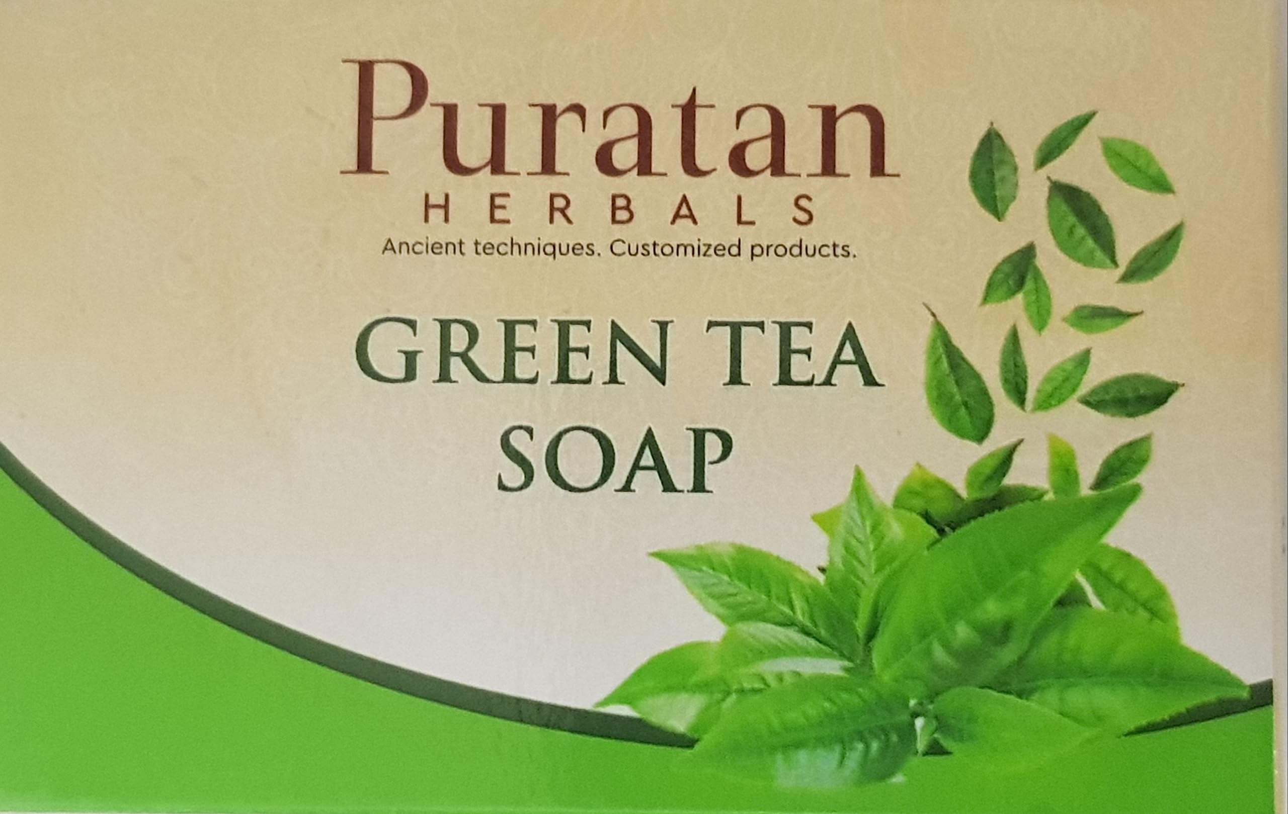 Organic Green Tea Soap Bar for Acne & Sensitive Skin - Natural Antioxidant Facial & Body Cleanser - Perfect for Daily Skincare Routine & Relaxing Bath Time
