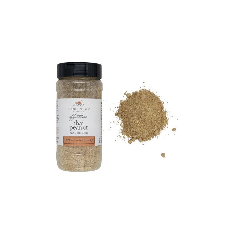 Authentic Thai Peanut Sauce Mix - Gluten Free, Vegan & Non-GSP - Perfect for Stir Fry, Noodles & Spring Rolls | Quick & Easy Asian Cooking at Home