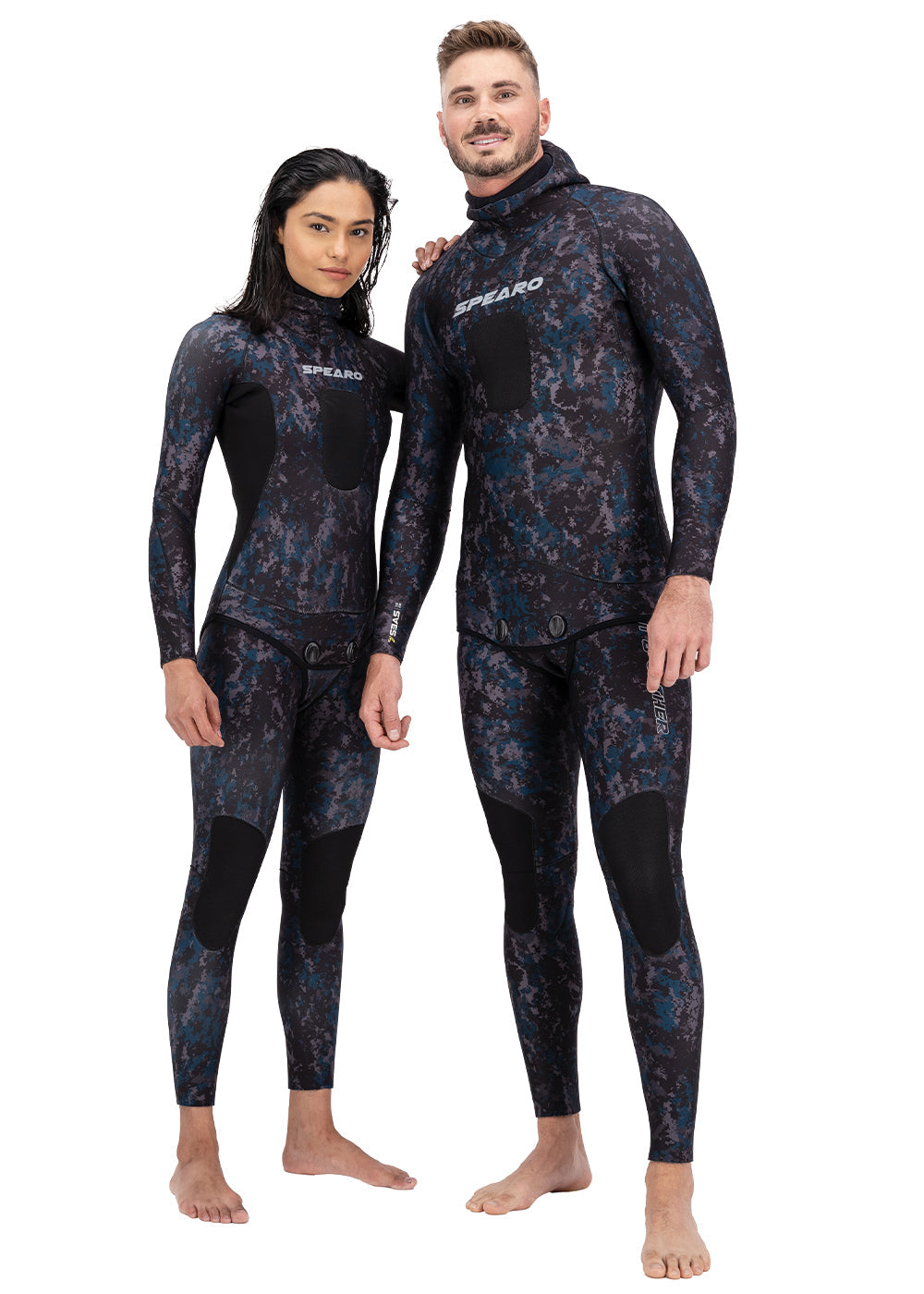 Spearo Women's 7 Seas 3.5mm Neoprene 2-Piece Wetsuit for Scuba Diving, Snorkeling & Water Sports - Warm & Comfortable Full Body Swimwear
