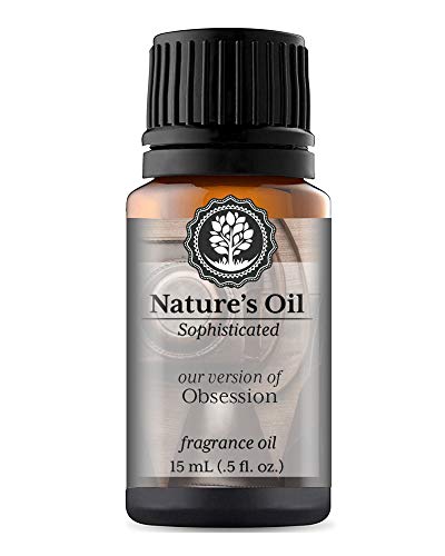 Premium Obsession Fragrance Oil (15ml) - Cologne, Beard Oil, Diffusers, Soap Making, Candles, Lotion, Home Scents, Linen Spray, Bath Bombs - Perfect for Aromatherapy, DIY Projects & Home Fragrance