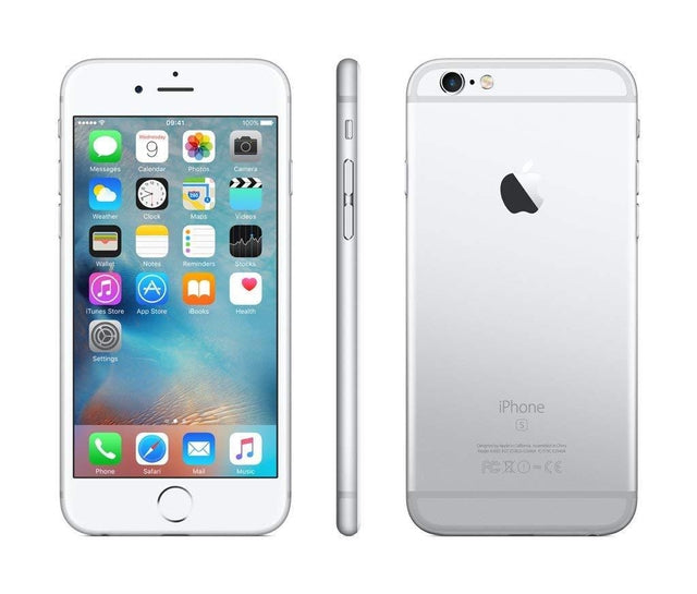 Apple iPhone 6S 64GB Unlocked Smartphone - Silver (Renewed) | 4.7-inch Retina Display, 12MP Camera, Touch ID | Perfect for Travel, Business & Everyday Use