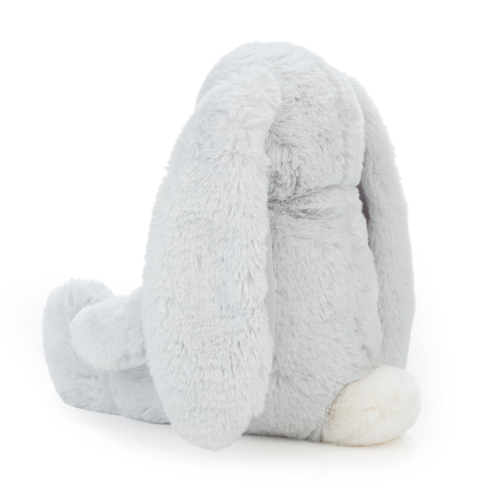 Limited Edition Holiday Little Nibble Grey Bunny Plush Toy - Retired Collectible Stuffed Animal for Christmas Decor & Gift Giving