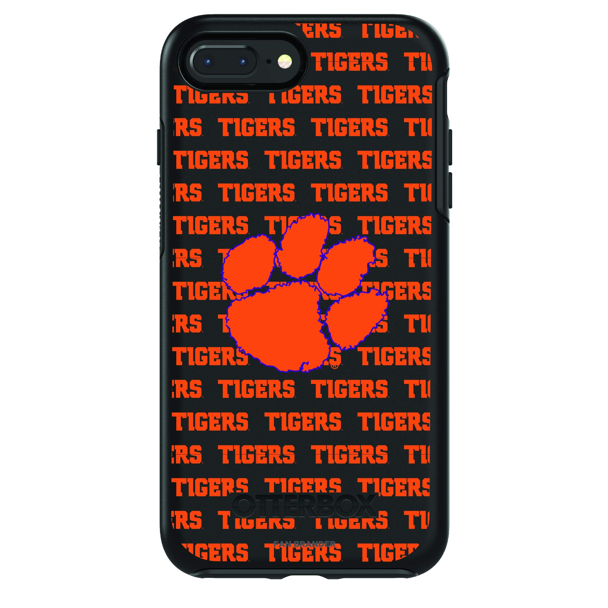 NCAA OtterBox Symmetry iPhone Case - Repeating Wordmark Design for Apple iPhone | Durable Protection for Sports Fans