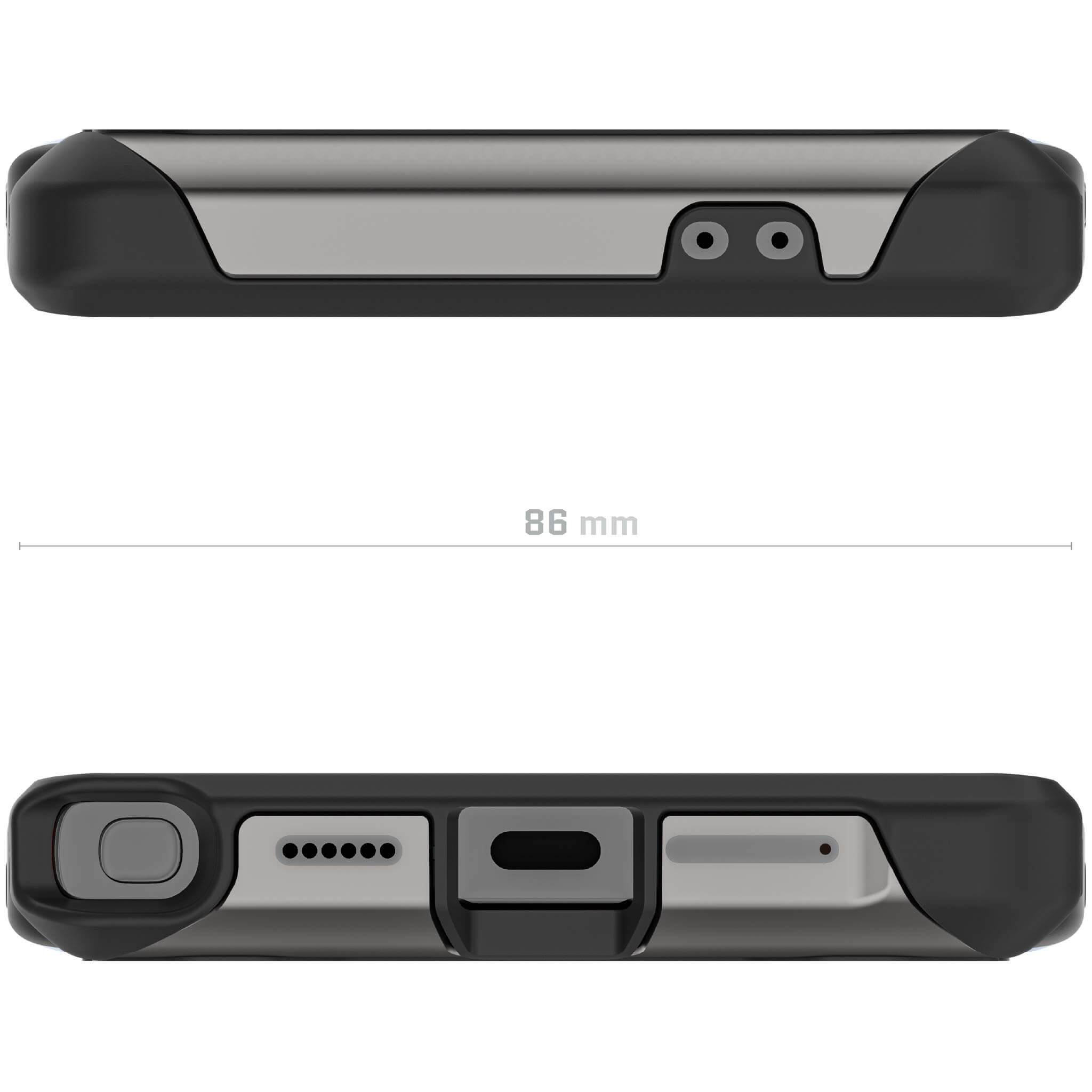 Galaxy S24 Series Ultra Thin Clear Aluminum Protective Case - Shockproof & Scratch Resistant Phone Cover for Samsung Galaxy S24/S24+/S24 Ultra | Perfect for Everyday Use, Travel & Outdoor Activities
