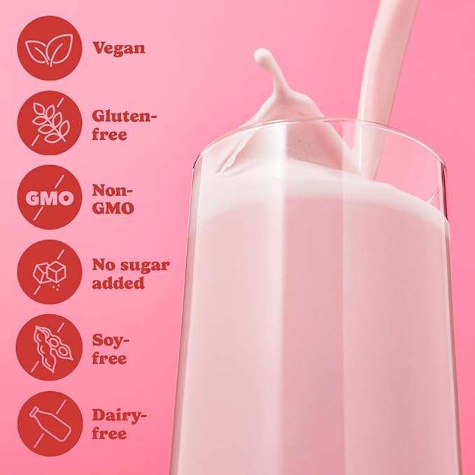 Premium Strawberry & Cream Protein Shake Powder - 440g All-in-One Nutrition for Muscle Recovery & Weight Management | Ideal for Post-Workout, Breakfast, or Healthy Snacking