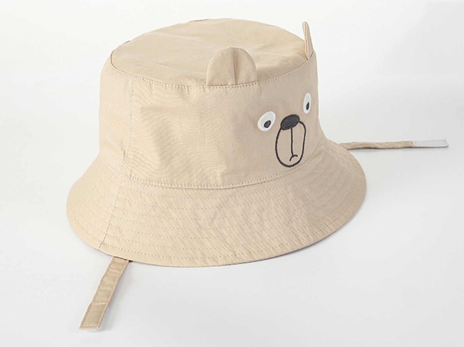 Kids Sun Hat for Boys & Girls - Breathable Cotton Toddler Sun Protection Bucket Hat with Adjustable Chin Strap | Perfect for Beach, Park & Outdoor Play