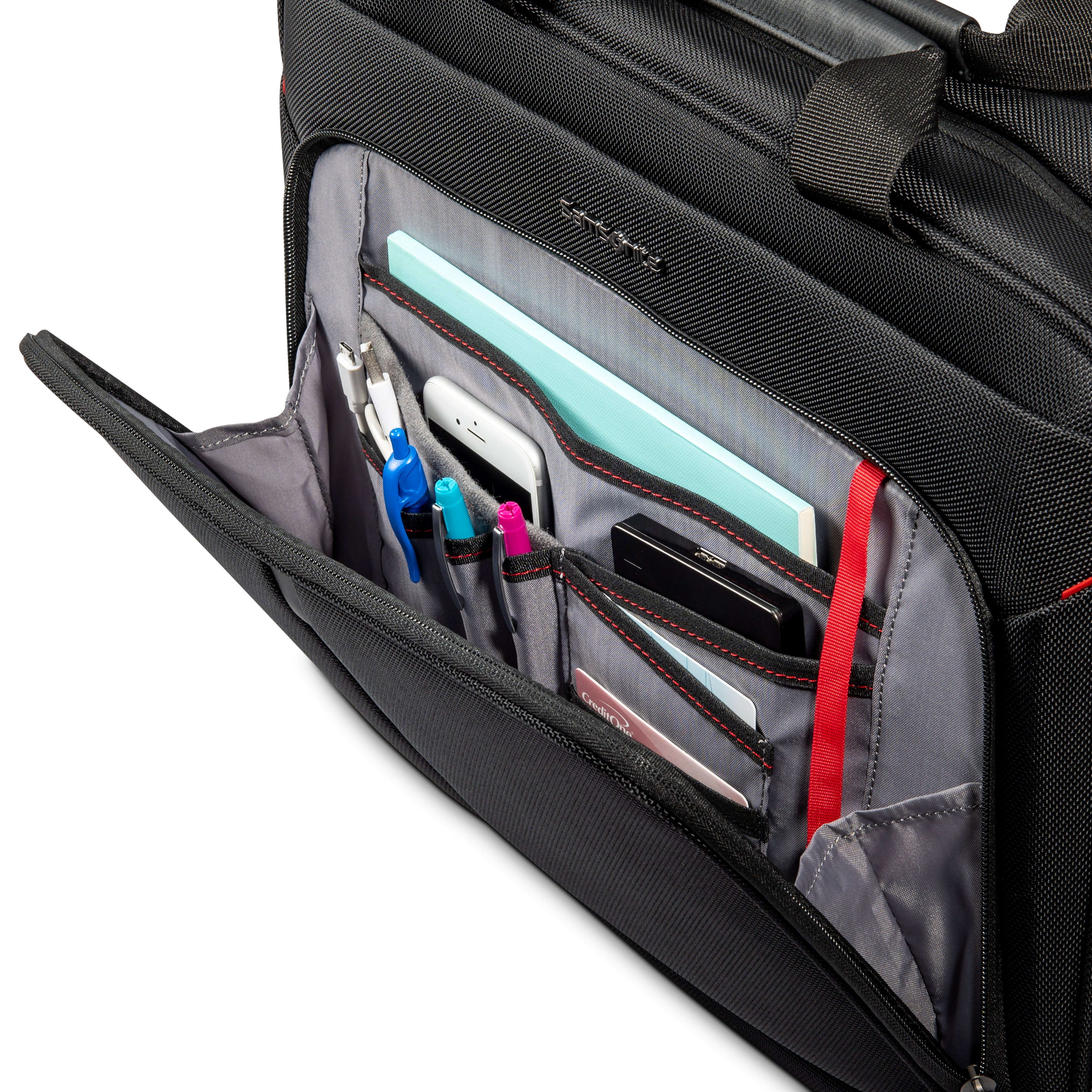 Samsonite Xenon 4.0 Slim 15.6 Inch Laptop Business Briefcase - Lightweight Durable Carry-On for Work & Travel