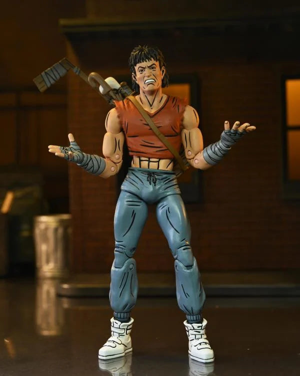 Teenage Mutant Ninja Turtles Casey Jones Action Figure - Mirage Comics Collectible for TMNT Fans | Perfect for Display, Gifts & Comic Book Collections