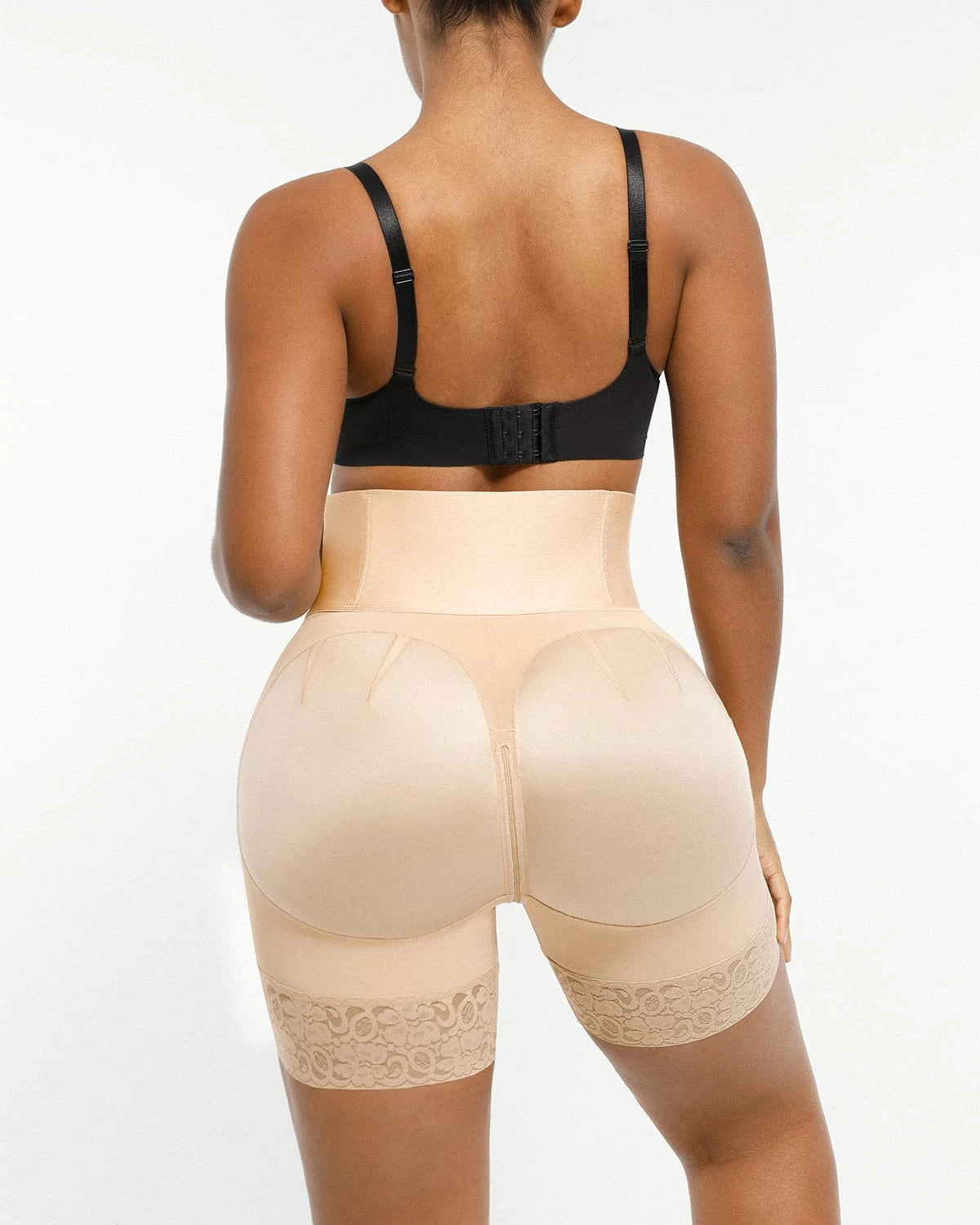 AirSlim® Boned Sculpt High Waist Shorts for Women - Tummy Control Shapewear - Perfect for Workout, Yoga & Everyday Wear