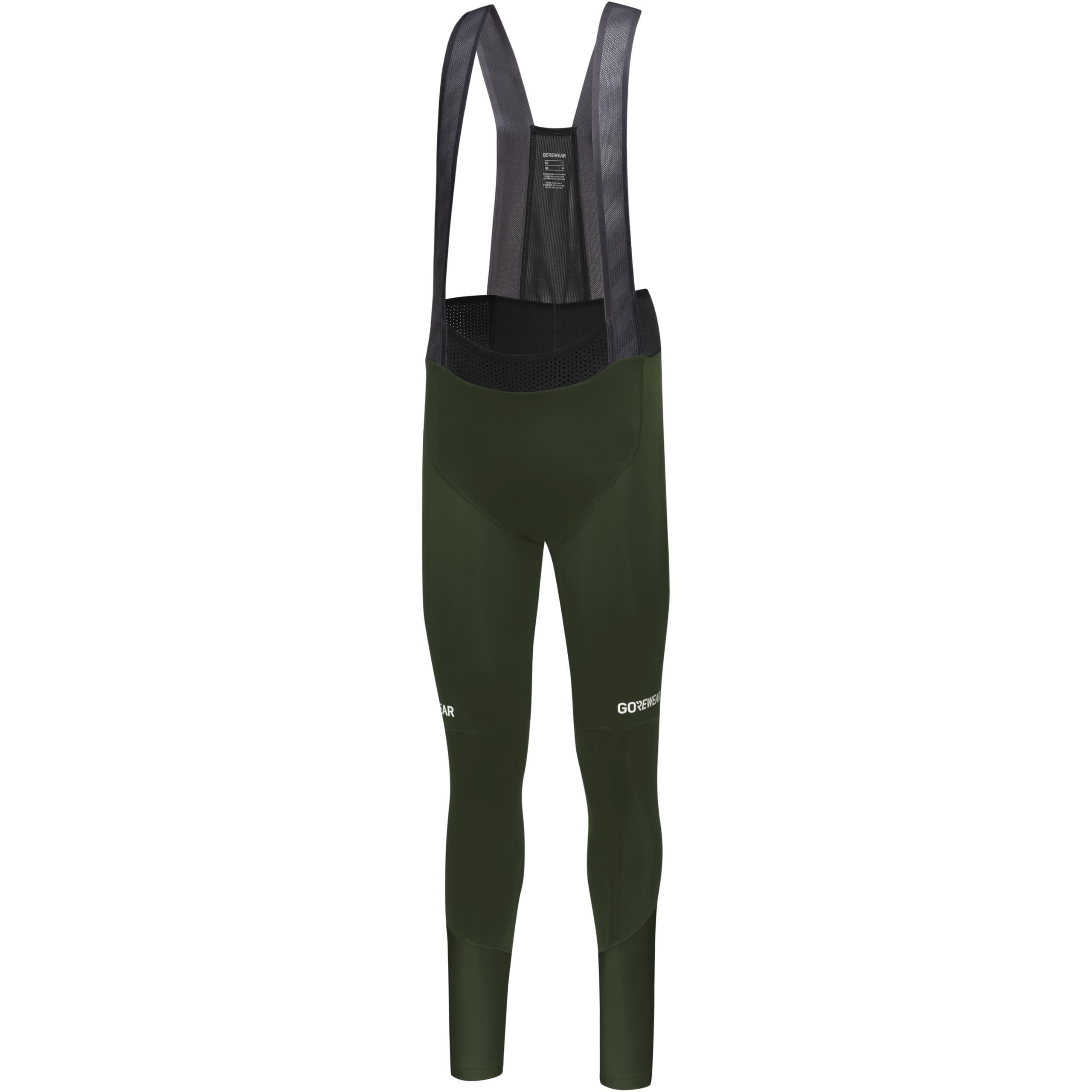 GORE WEAR Men's Spinshift Thermo Bib Cycling Tights - Winter Thermal Base Layer for Cold Weather Biking & Outdoor Sports