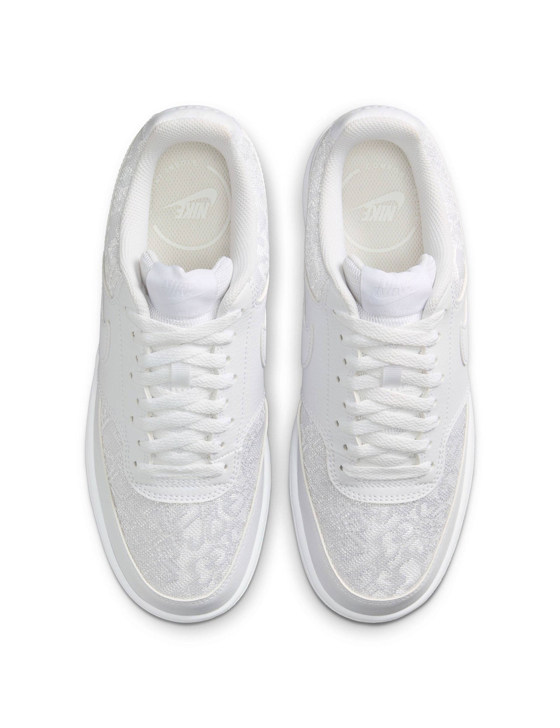 Nike Court Vision Low Sneakers - White & Lightweight for Men & Women | Perfect for Casual Wear, Tennis & Everyday Comfort