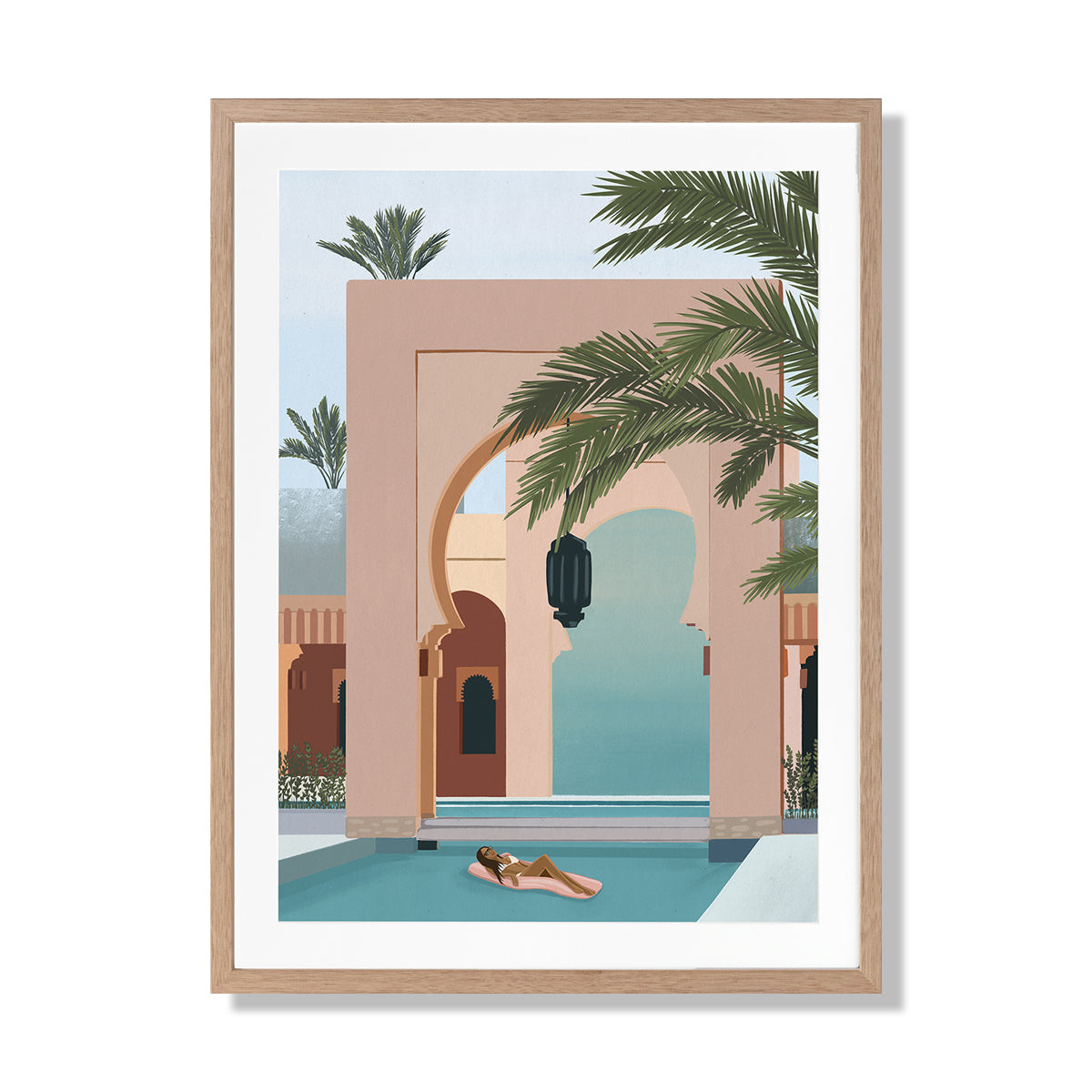 Lilo Lola Portrait Art Print - Premium Wall Decor for Living Room, Bedroom & Office - Perfect Gift for Home Decor Enthusiasts